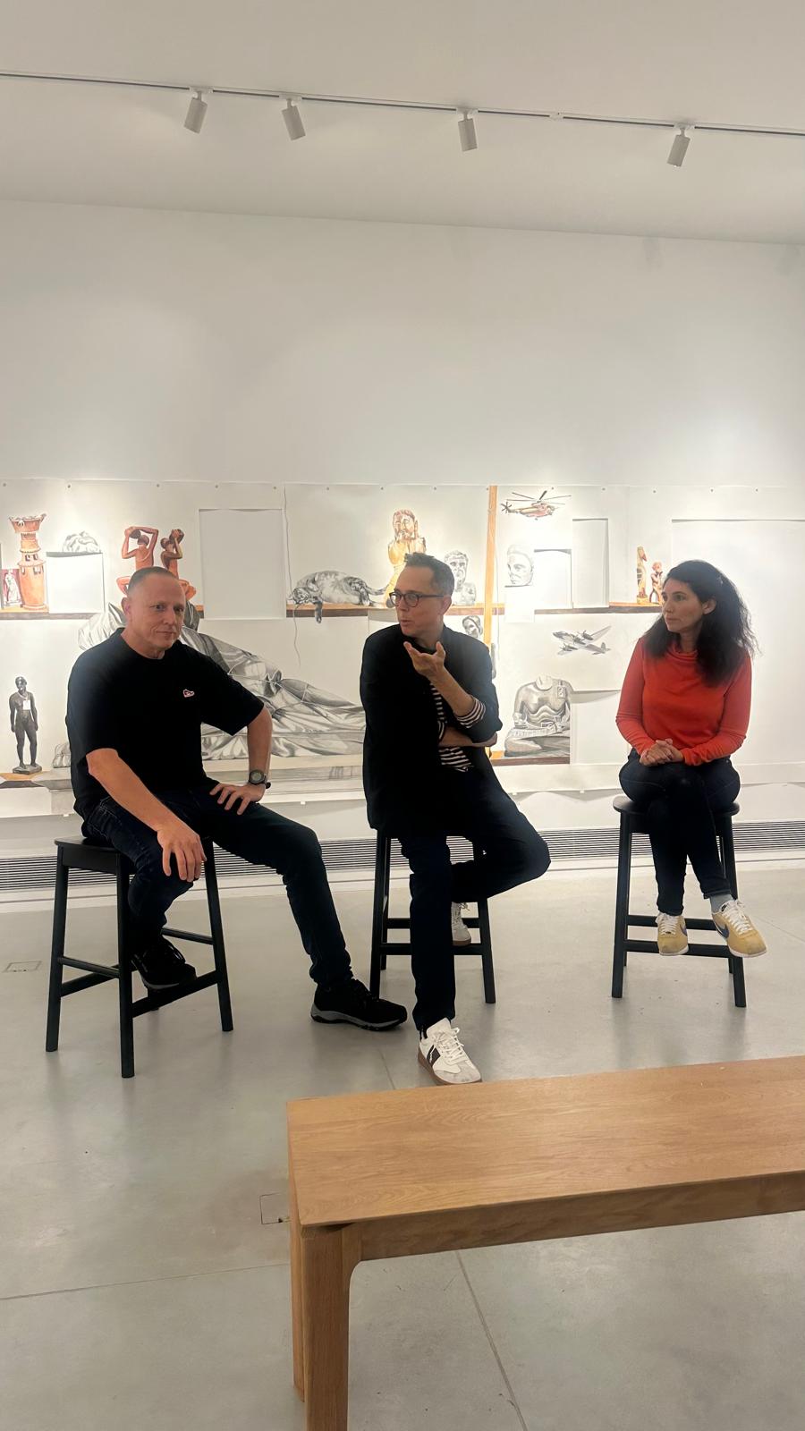 שיח עם קהל באירוע